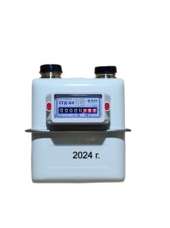 Счетчик газа СГД-G4ТК с термокорректором (вход газа левый, 110мм, резьба 1 1/4") г. Орёл 2024 год выпуска Выборг